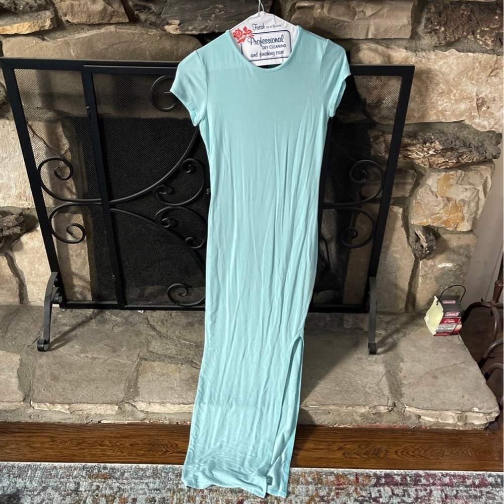 Bright midi dress